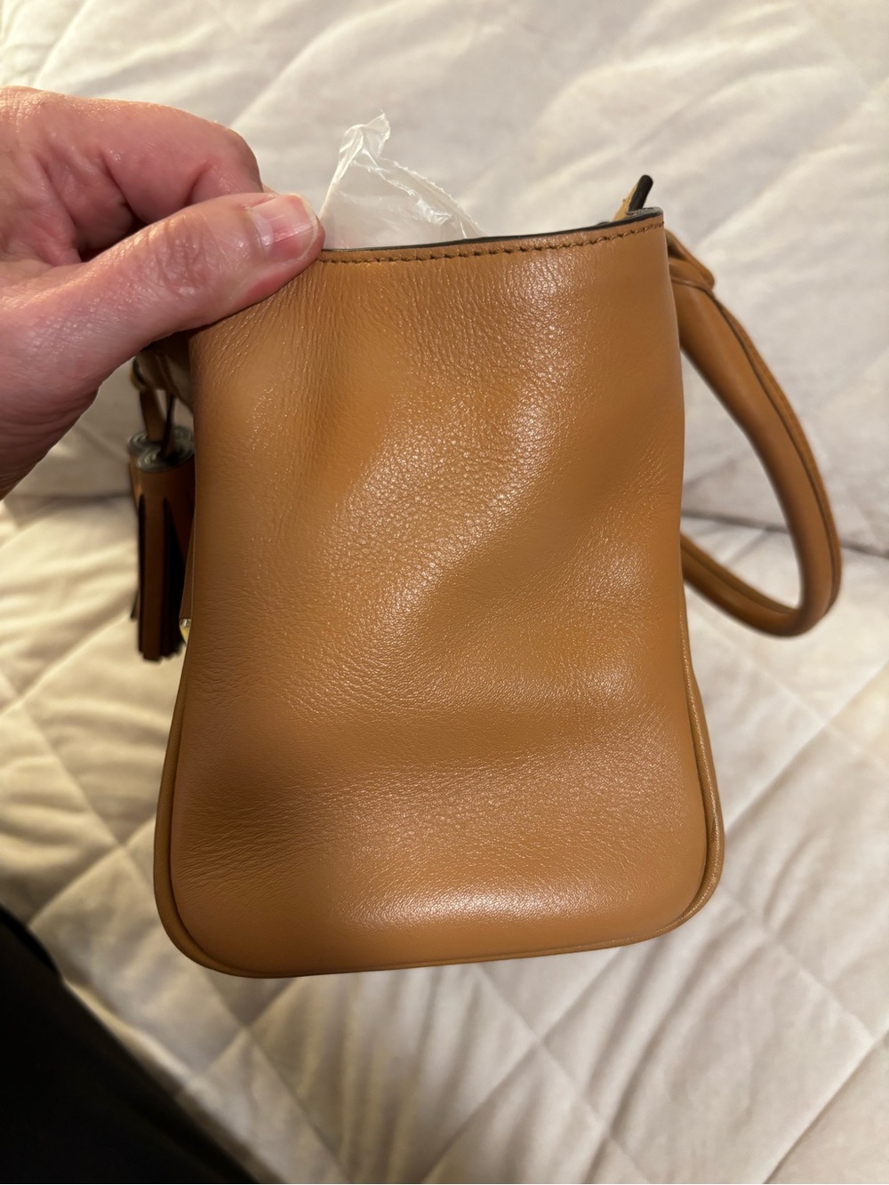 Coach Archive 2012 Taylor Satchel with Double Kisslocks - Picture 4 of 8